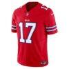 Josh Allen Buffalo Bills Nike Vapor F.U.S.E. Limited Jersey - Red - Side View