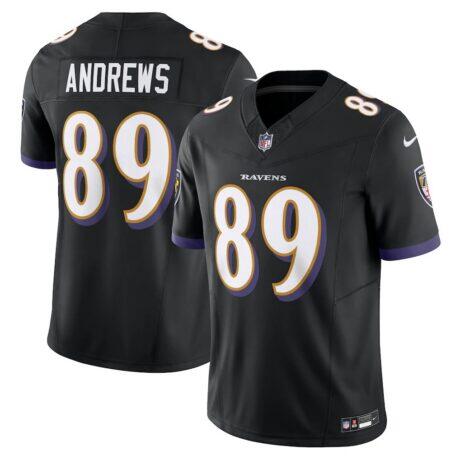 Mark Andrews Baltimore Ravens Nike Vapor F.U.S.E. Limited Jersey - Black - Front View