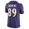 Mark Andrews Baltimore Ravens Nike Vapor F.U.S.E. Limited Jersey - Purple - Detail View