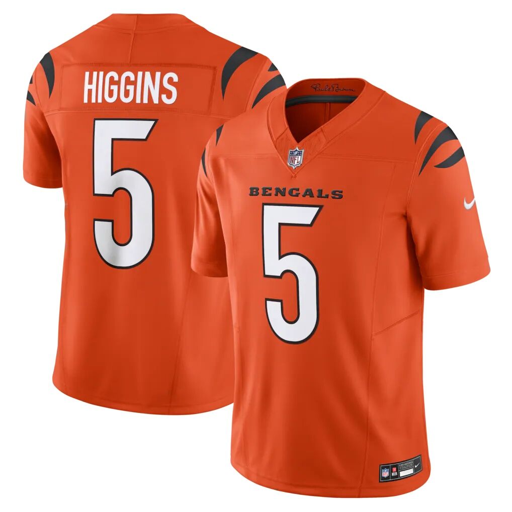 Tee Higgins Cincinnati Bengals Nike Vapor F.U.S.E. Limited Jersey