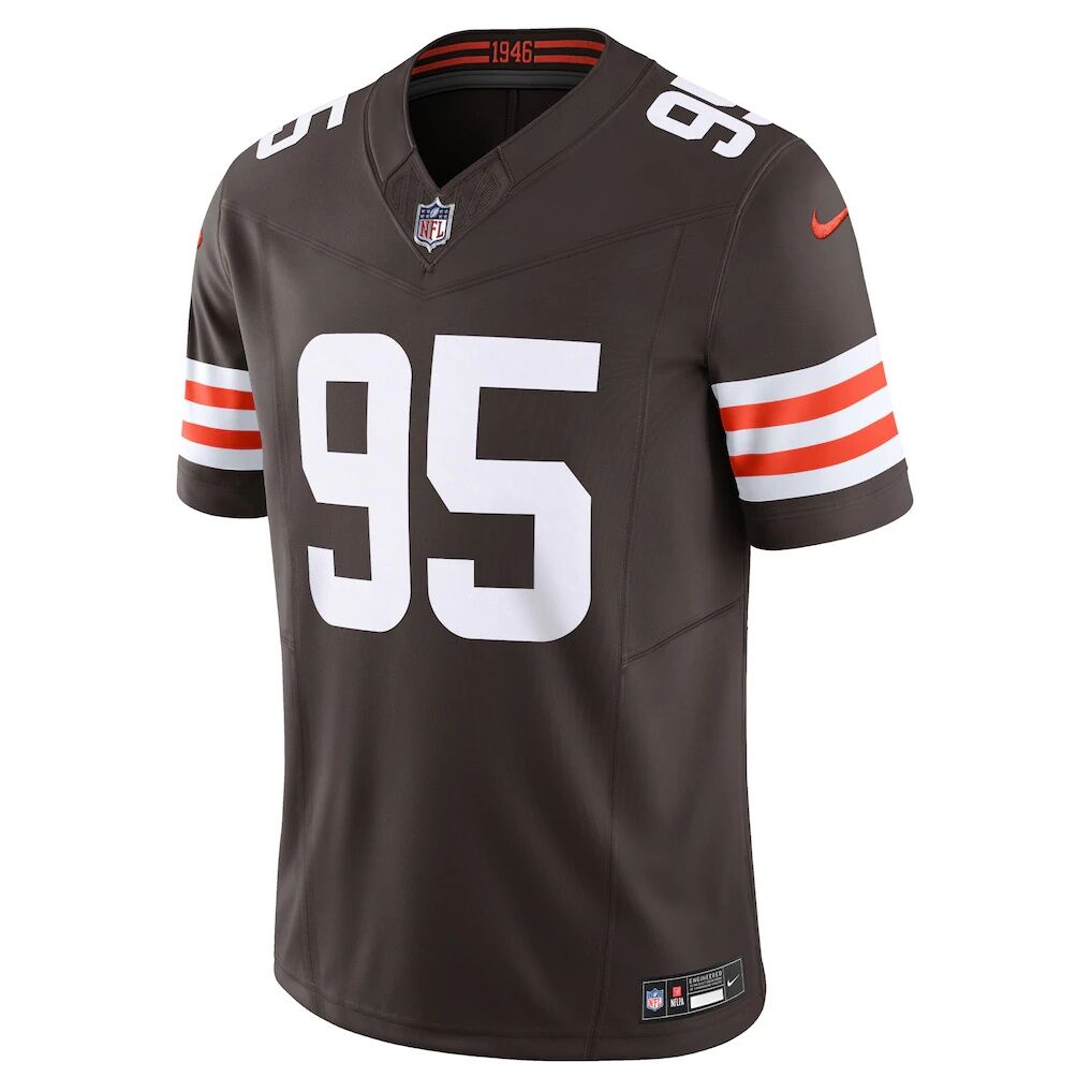 Myles Garrett Cleveland Browns Nike Vapor F.U.S.E. Limited Jersey