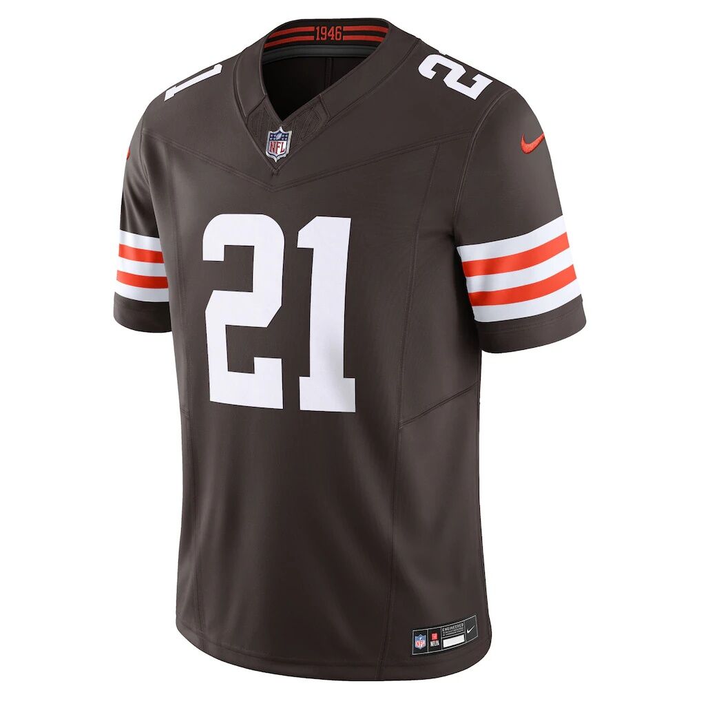 Denzel Ward Cleveland Browns Nike Vapor F.U.S.E. Limited Jersey
