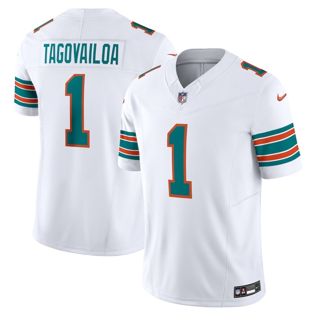 Tua Tagovailoa Miami Dolphins Nike Vapor F.U.S.E. Limited Jersey