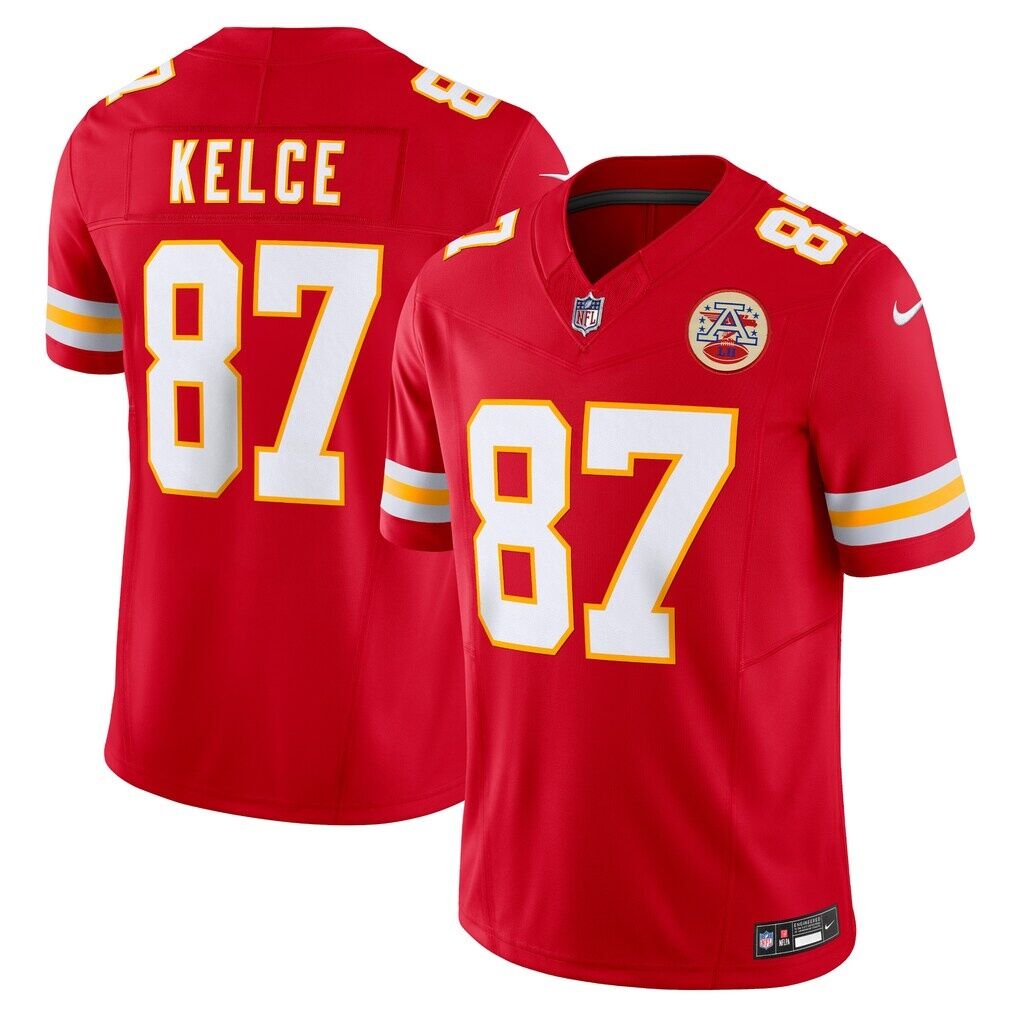 Travis Kelce Kansas City Chiefs Nike Vapor F.U.S.E. Limited Jersey