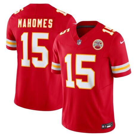 Patrick Mahomes Kansas City Chiefs Nike Vapor F.U.S.E. Limited Jersey - Red - Front View