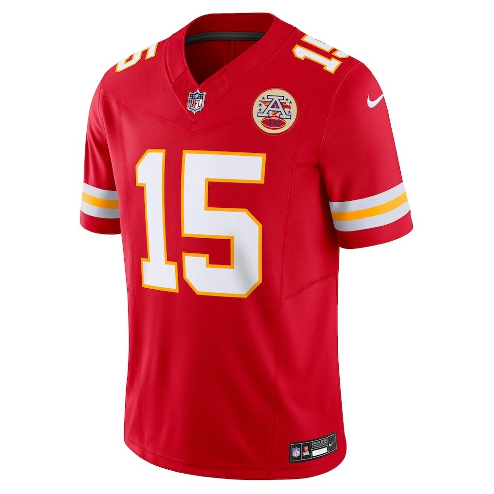 Patrick Mahomes Kansas City Chiefs Nike Vapor F.U.S.E. Limited Jersey