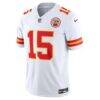Patrick Mahomes Kansas City Chiefs Nike Vapor F.U.S.E. Limited Jersey - White - Side View