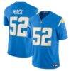 Khalil Mack Los Angeles Chargers Nike Vapor F.U.S.E. Limited Jersey - - Front View
