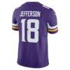 Justin Jefferson Minnesota Vikings Nike Vapor F.U.S.E. Limited Jersey - Purple - Detail View