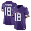 Justin Jefferson Minnesota Vikings Nike Vapor F.U.S.E. Limited Jersey - Purple - Front View