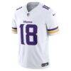 Justin Jefferson Minnesota Vikings Nike Vapor F.U.S.E. Limited Jersey - White - Side View