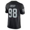 Maxx Crosby Las Vegas Raiders Nike Vapor F.U.S.E. Limited Jersey - Black - Detail View