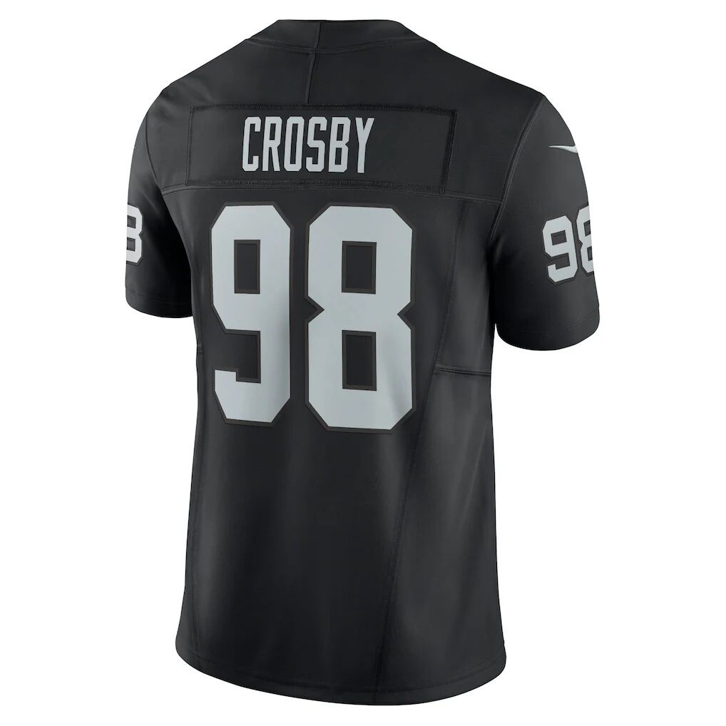 Maxx Crosby Las Vegas Raiders Nike Vapor F.U.S.E. Limited Jersey