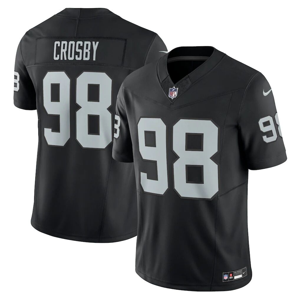 Maxx Crosby Las Vegas Raiders Nike Vapor F.U.S.E. Limited Jersey