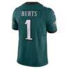 Jalen Hurts Philadelphia Eagles Nike Vapor F.U.S.E. Limited Jersey - Green - Detail View