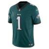 Jalen Hurts Philadelphia Eagles Nike Vapor F.U.S.E. Limited Jersey - Green - Side View