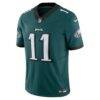 A.J. Brown Philadelphia Eagles Nike Vapor F.U.S.E. Limited Jersey - Green - Side View