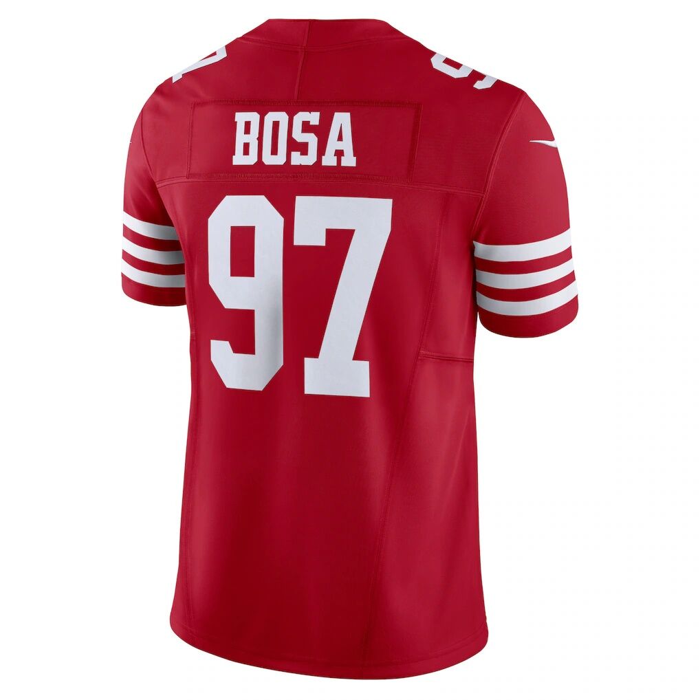 Nick Bosa San Francisco 49ers Nike Vapor F.U.S.E. Limited Jersey - Scarlet
