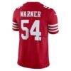 Fred Warner San Francisco 49ers Nike Vapor F.U.S.E. Limited Jersey - - Detail View