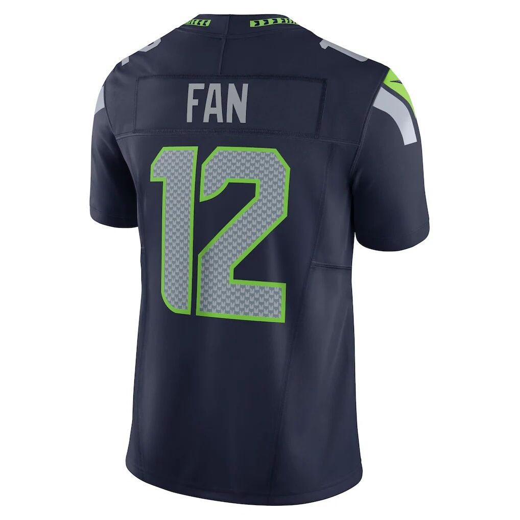 12s Seattle Seahawks Nike Vapor F.U.S.E. Limited Jersey
