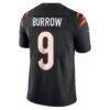 Joe Burrow Cincinnati Bengals Nike Vapor Untouchable Limited Jersey - Black - Detail View