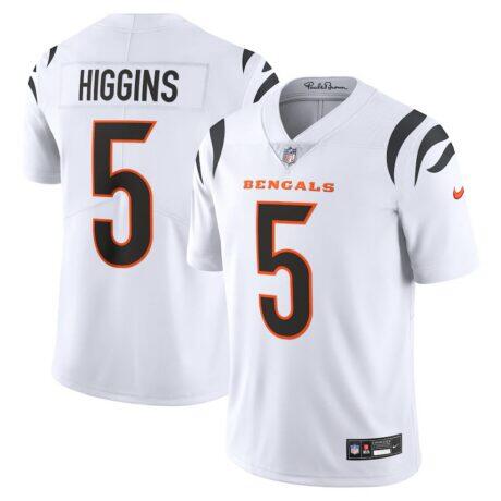 Tee Higgins Cincinnati Bengals Nike Vapor Untouchable Limited Jersey - White - Front View