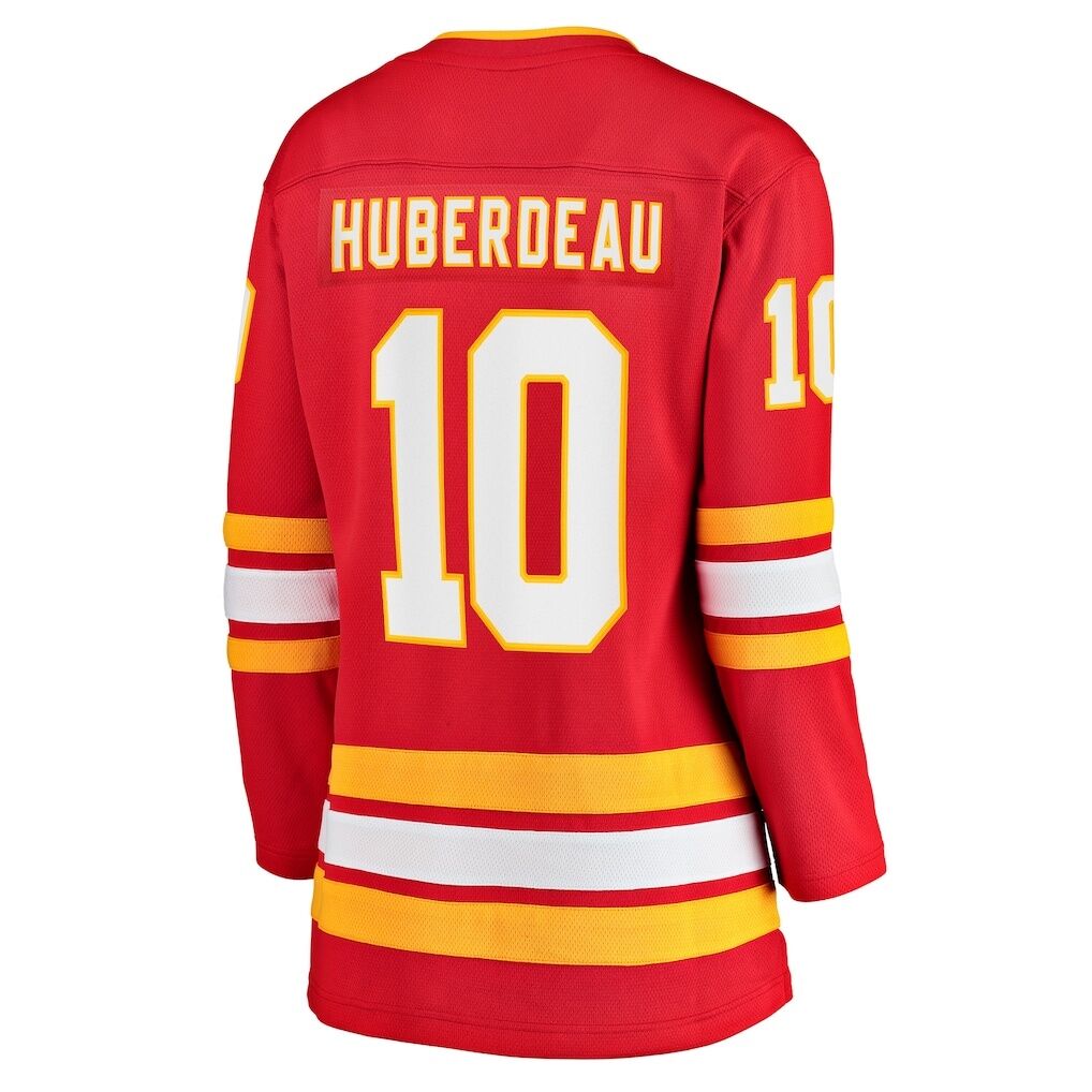 Jonathan Huberdeau Calgary Flames Fashion7 Women's Home Breakaway Player Jersey