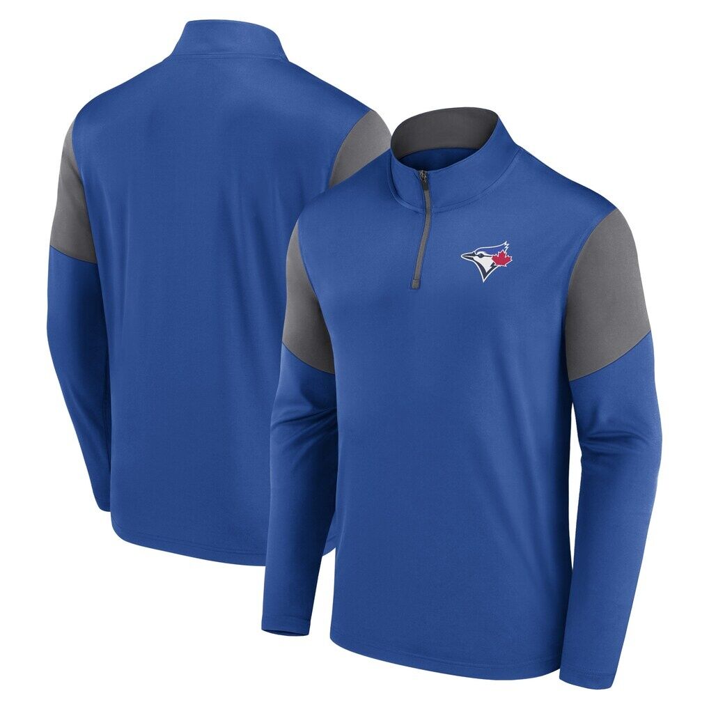 Toronto Blue Jays Fashion7 Logo Quarter-Zip Top – Royal