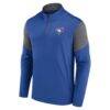 Toronto Blue Jays Fashion7 Logo Quarter-Zip Top - - Side View