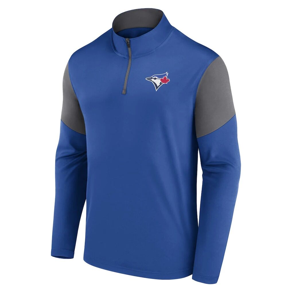 Toronto Blue Jays Fashion7 Logo Quarter-Zip Top – Royal