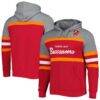 Tampa Bay Buccaneers Mitchell & Ness Head Coach Pullover Hoodie - - Front View