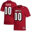 Louisville Cardinals adidas Pick-A-Player NIL Replica Football Jersey - Red - Front View