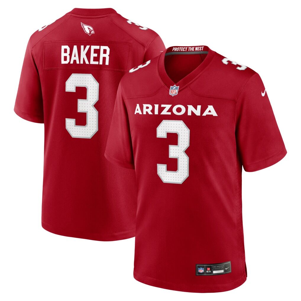 Budda Baker Arizona Cardinals Nike Game Player Jersey - Cardinal