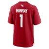 Kyler Murray Arizona Cardinals Nike Game Player Jersey - - Detail View