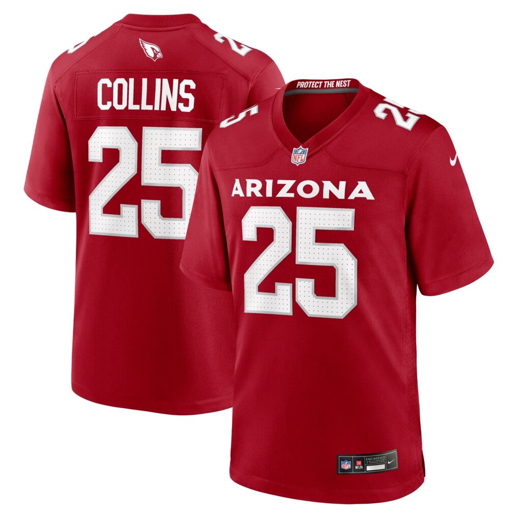 Zaven Collins Arizona Cardinals Nike Home Game Jersey - Cardinal