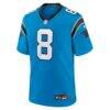 Jaycee Horn Carolina Panthers Nike Alternate Game Jersey - Blue - Alt1