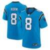 Jaycee Horn Carolina Panthers Nike Alternate Game Jersey - Blue - Front View