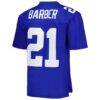 Tiki Barber New York Giants Mitchell & Ness Legacy Replica Jersey - - Detail View