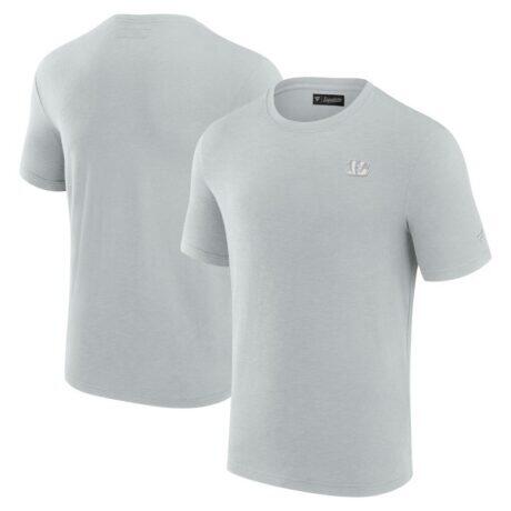 Cincinnati Bengals Fanatics Modal Short Sleeve T-Shirt - Gray - Front View
