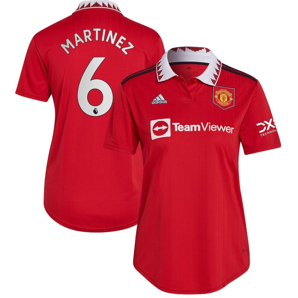 Lisandro Martínez Manchester United adidas Women's 2022/23 Home Replica Player Jersey