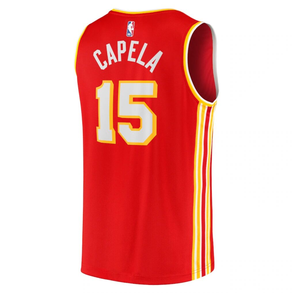 Clint Capela Atlanta Hawks Fashion7 2021/22 Fast Break Replica Jersey - Icon Edition