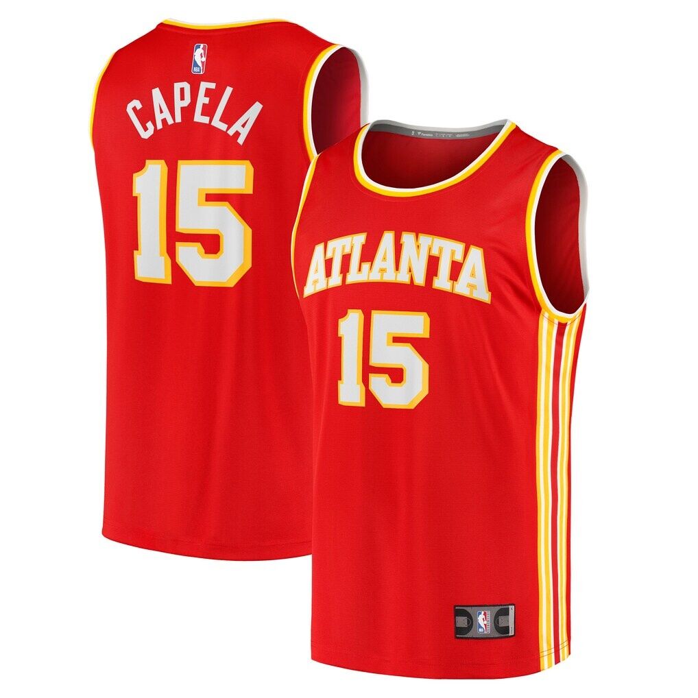 Clint Capela Atlanta Hawks Fashion7 2021/22 Fast Break Replica Jersey - Icon Edition