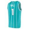 LaMelo Ball Charlotte Hornets Fashion7 Fast Break Replica Jersey - Teal - Detail View