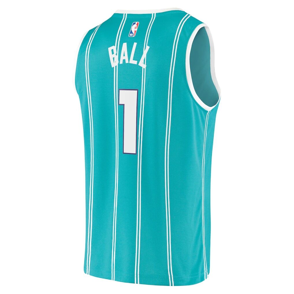 LaMelo Ball Charlotte Hornets Fashion7 Fast Break Replica Jersey – Icon Edition