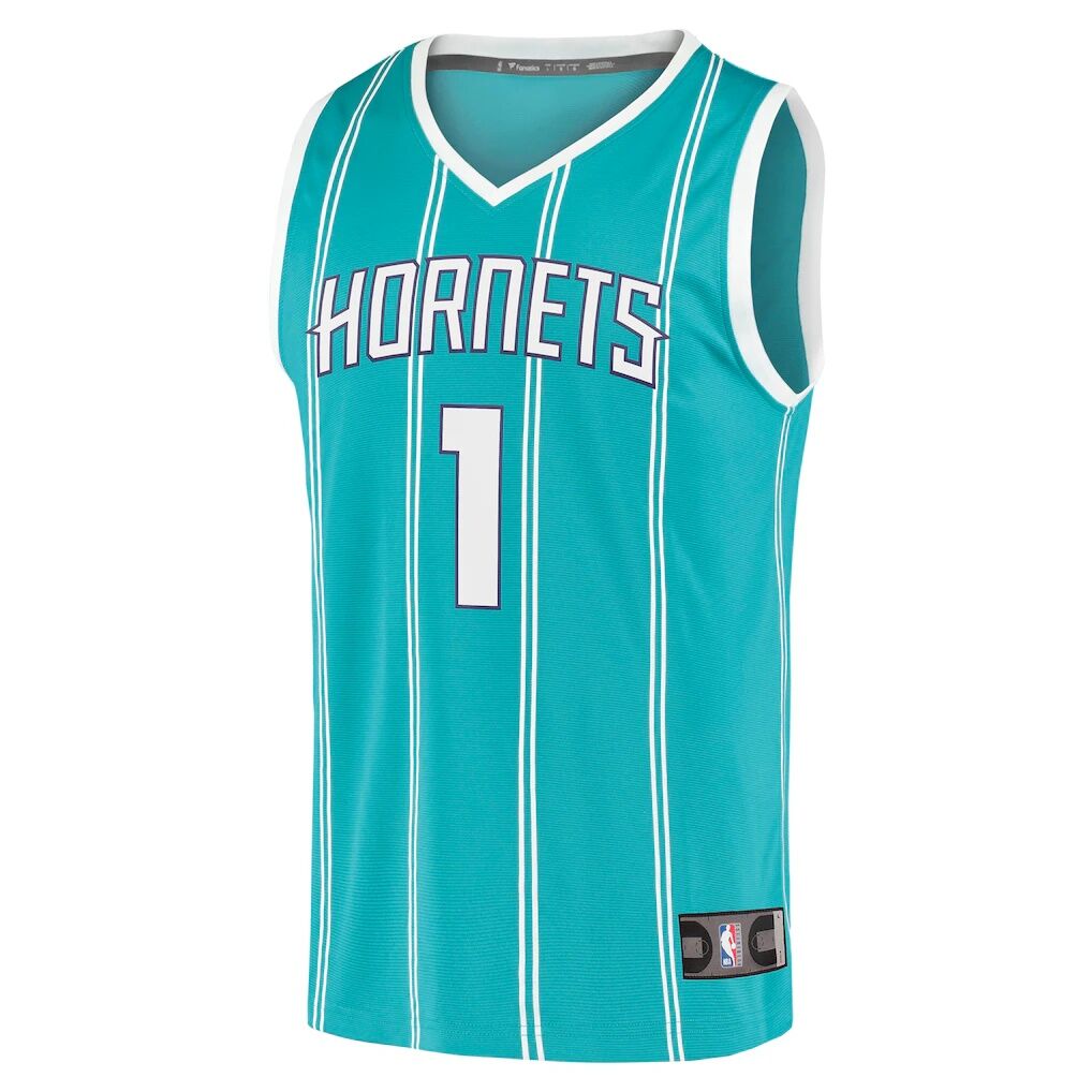 LaMelo Ball Charlotte Hornets Fashion7 Fast Break Replica Jersey – Icon Edition