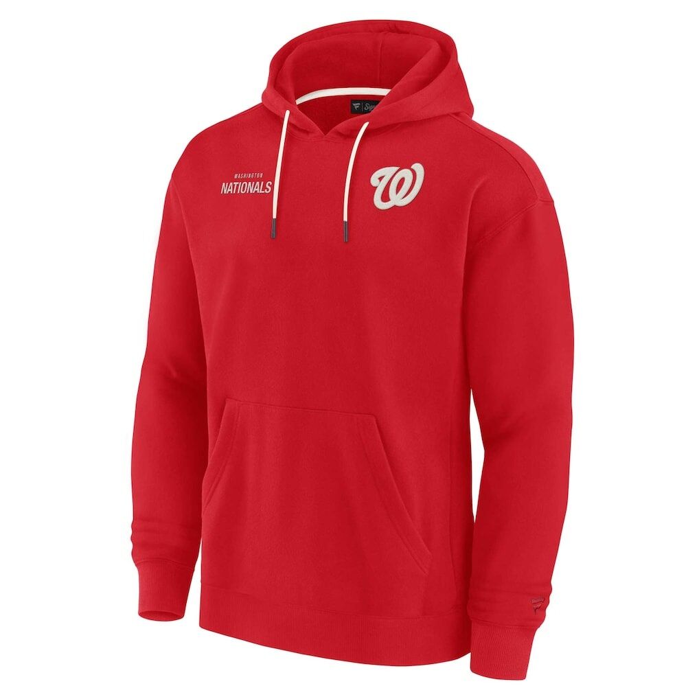 Washington Nationals Fashion7 Unisex Elements Super Soft Fleece Pullover Hoodie