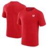 Washington Nationals Fashion7 Modal Short Sleeve T-Shirt - Red - Front View