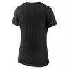Boston Celtics Women's Core Hometown Launch V-Neck T-Shirt - Black - Detail View