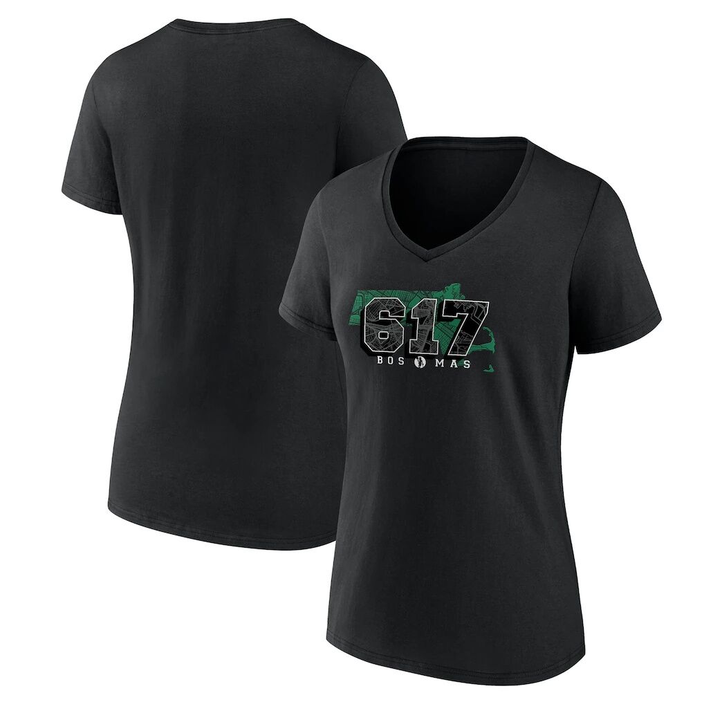 Boston Celtics Women’s Core Hometown Launch V-Neck T-Shirt