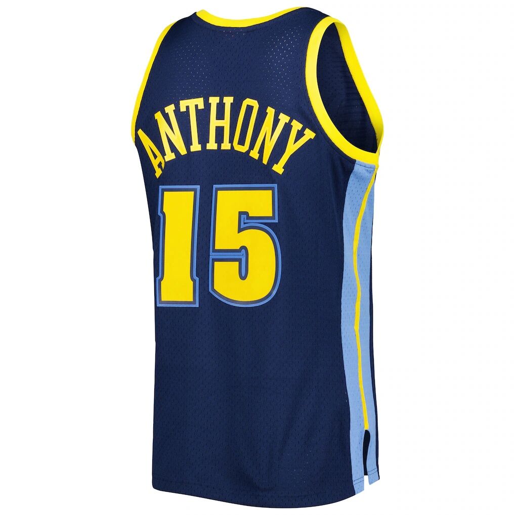 Carmelo Anthony Denver Nuggets Mitchell & Ness Hardwood Classics Swingman Jersey